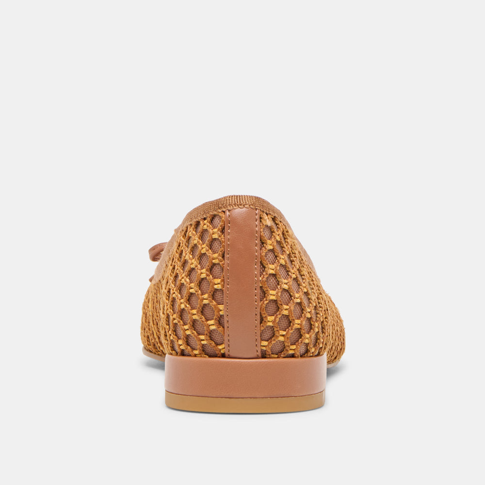 Ulicia Coral Woven Mesh Ballet Flats / Dolce Vita