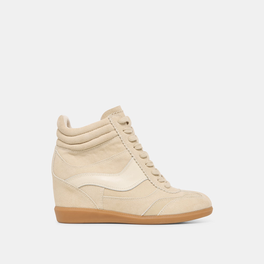Issac Oatmeal Suede Sneakers / Dolce Vita