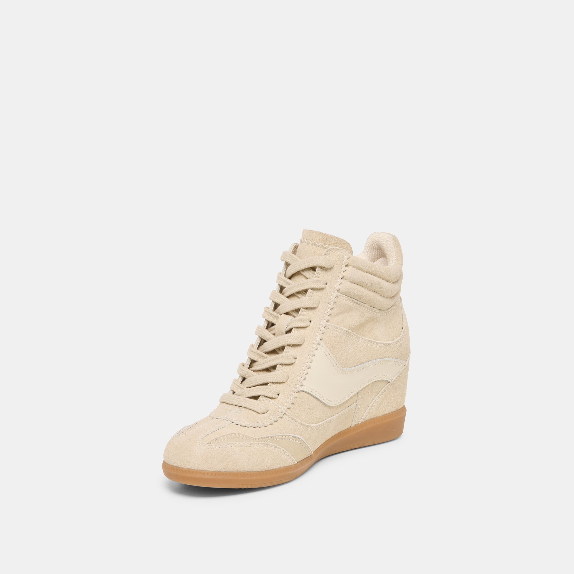 Issac Oatmeal Suede Sneakers / Dolce Vita