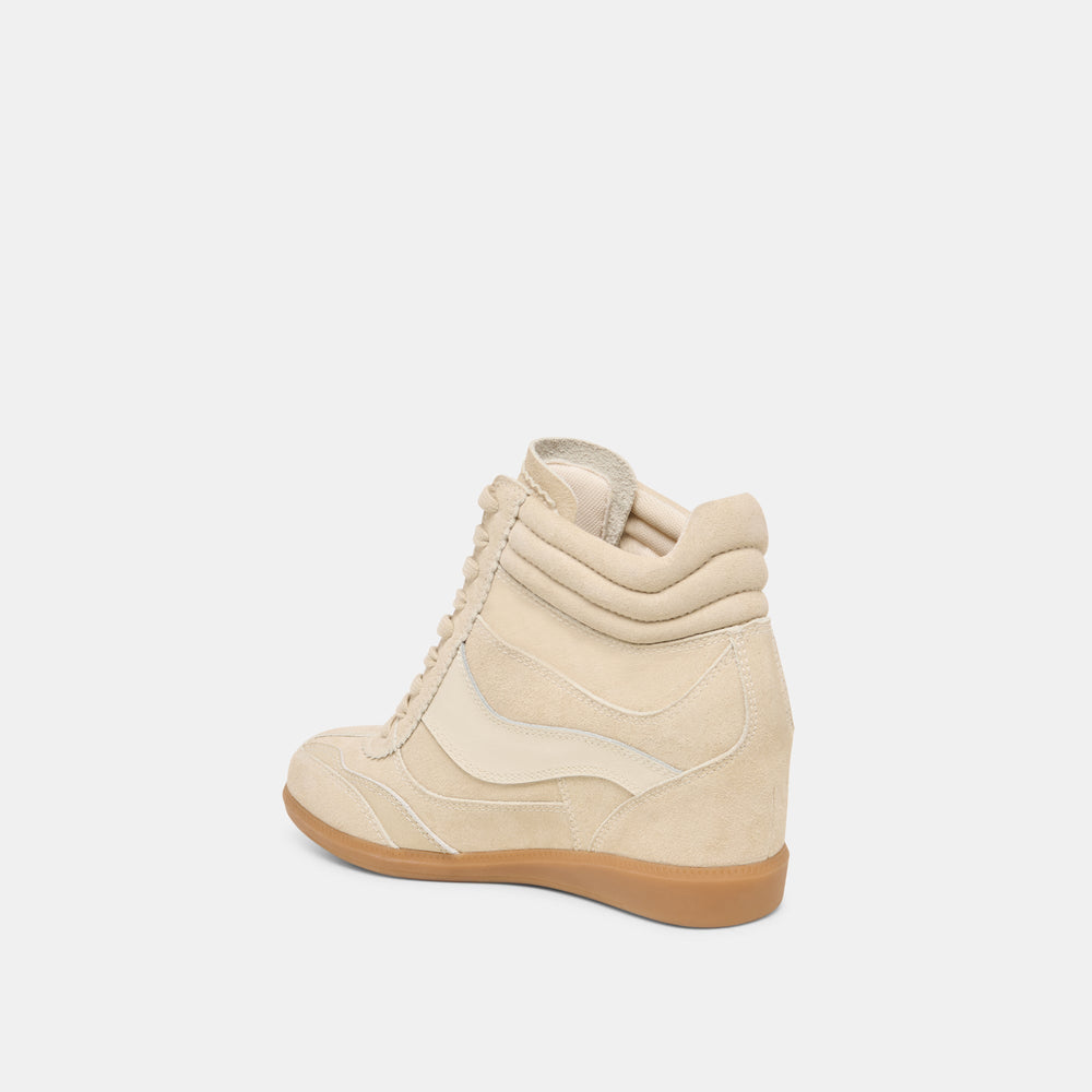 Issac Oatmeal Suede Sneakers / Dolce Vita