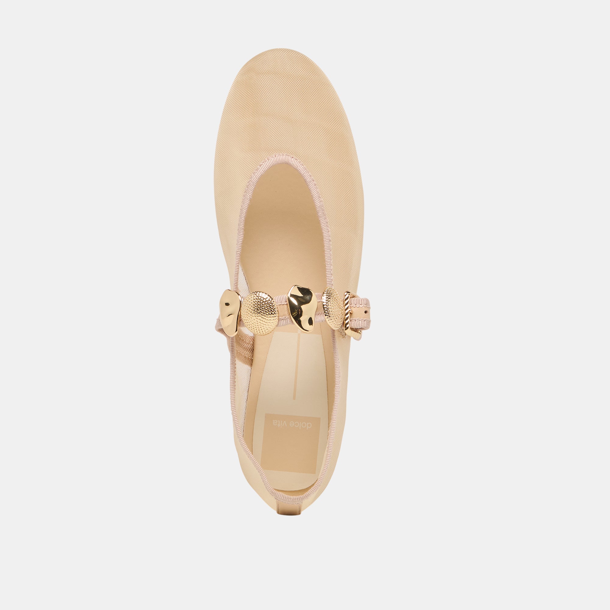 Relan French Vanilla Mesh Ballet Flats / Dolce Vita