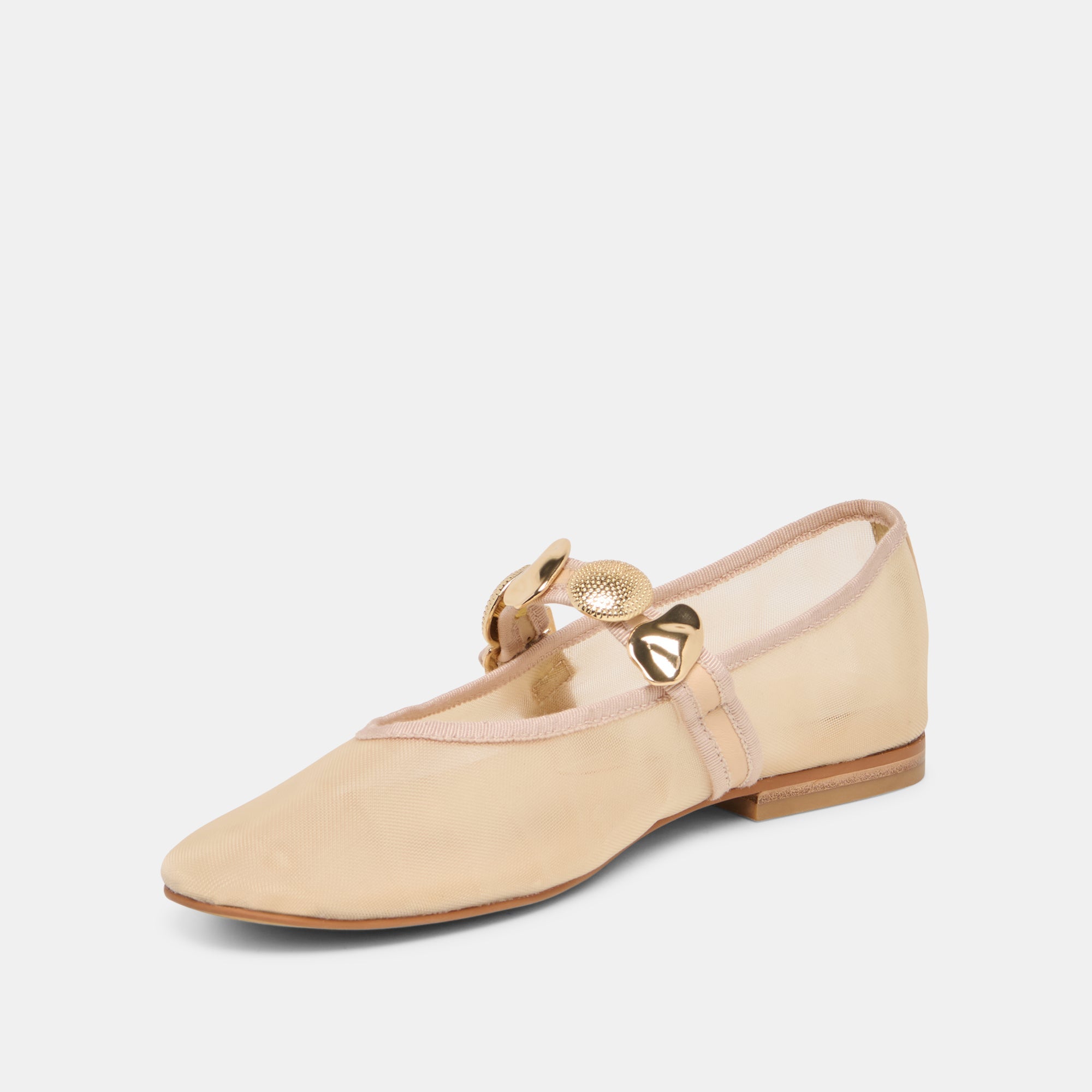 Relan French Vanilla Mesh Ballet Flats / Dolce Vita