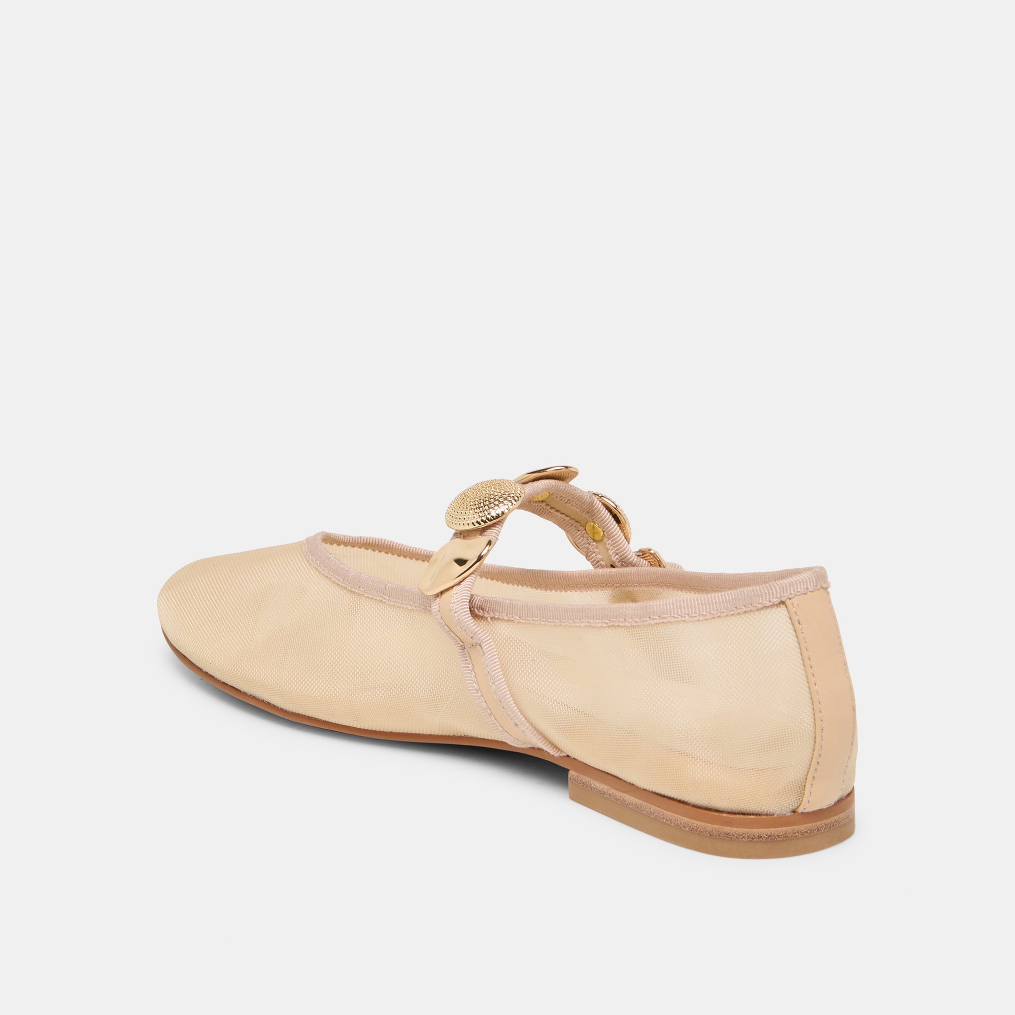 Relan French Vanilla Mesh Ballet Flats / Dolce Vita
