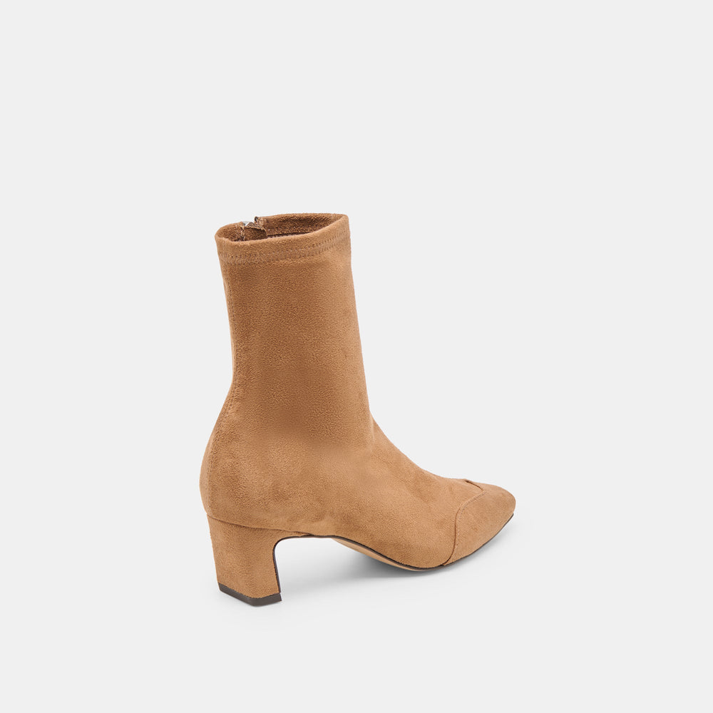 Anika Lt Brown Stella Suede Boots / Dolce Vita