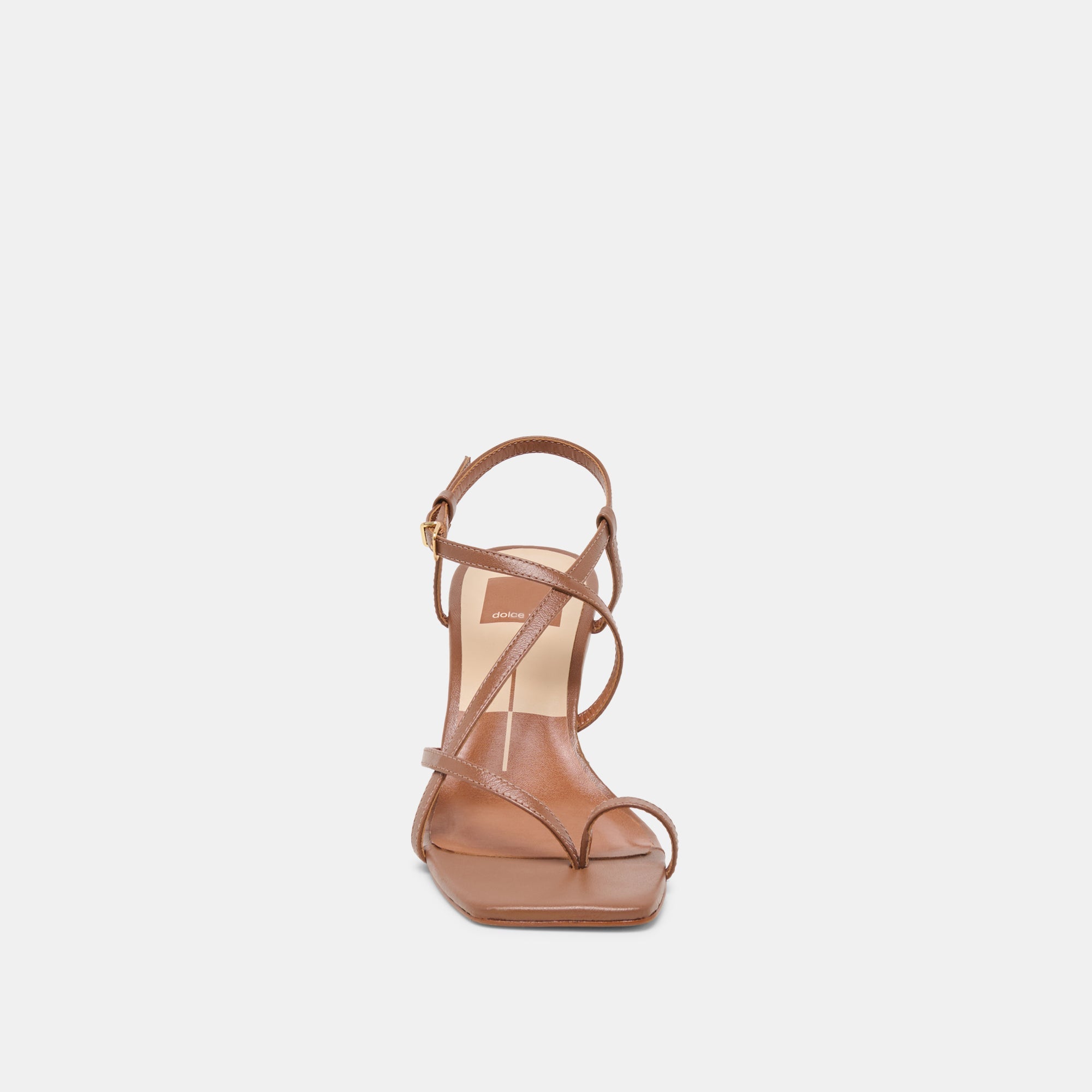 Aylee Cognac Leather Wedges / Dolce Vita