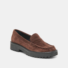 Merek Dk Brown Suede Loafers / Dolce Vita