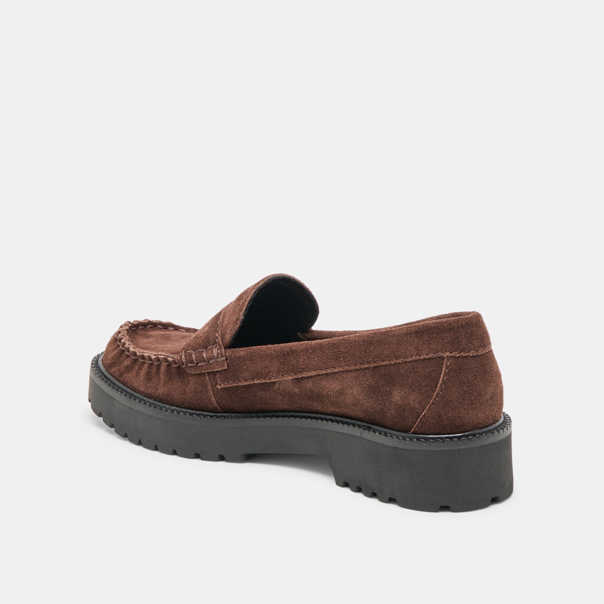 Merek Dk Brown Suede Loafers / Dolce Vita
