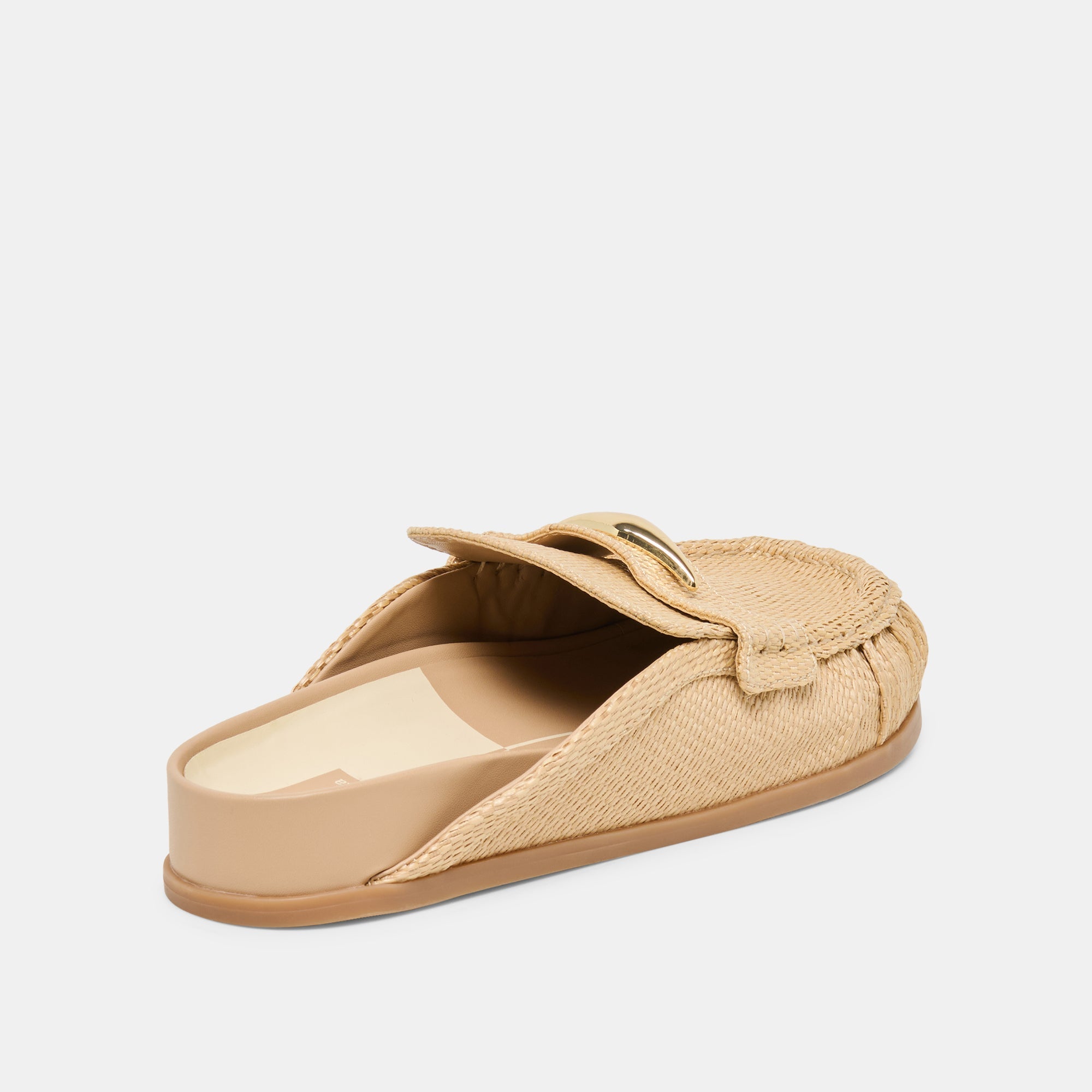 Jodero Lt Natural Raffia Flats / Dolce Vita