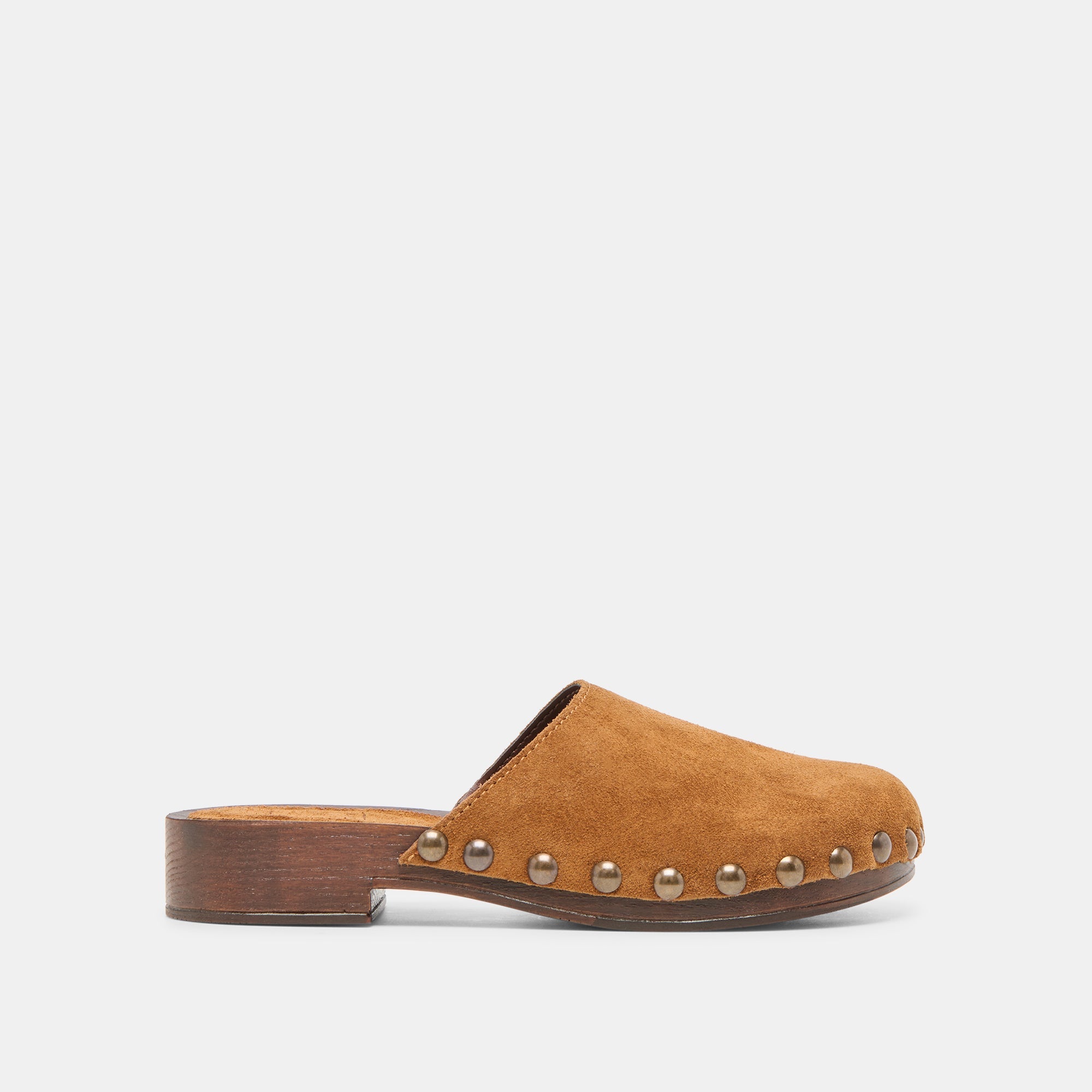 Alanis Chestnut Suede Flats / Dolce Vita
