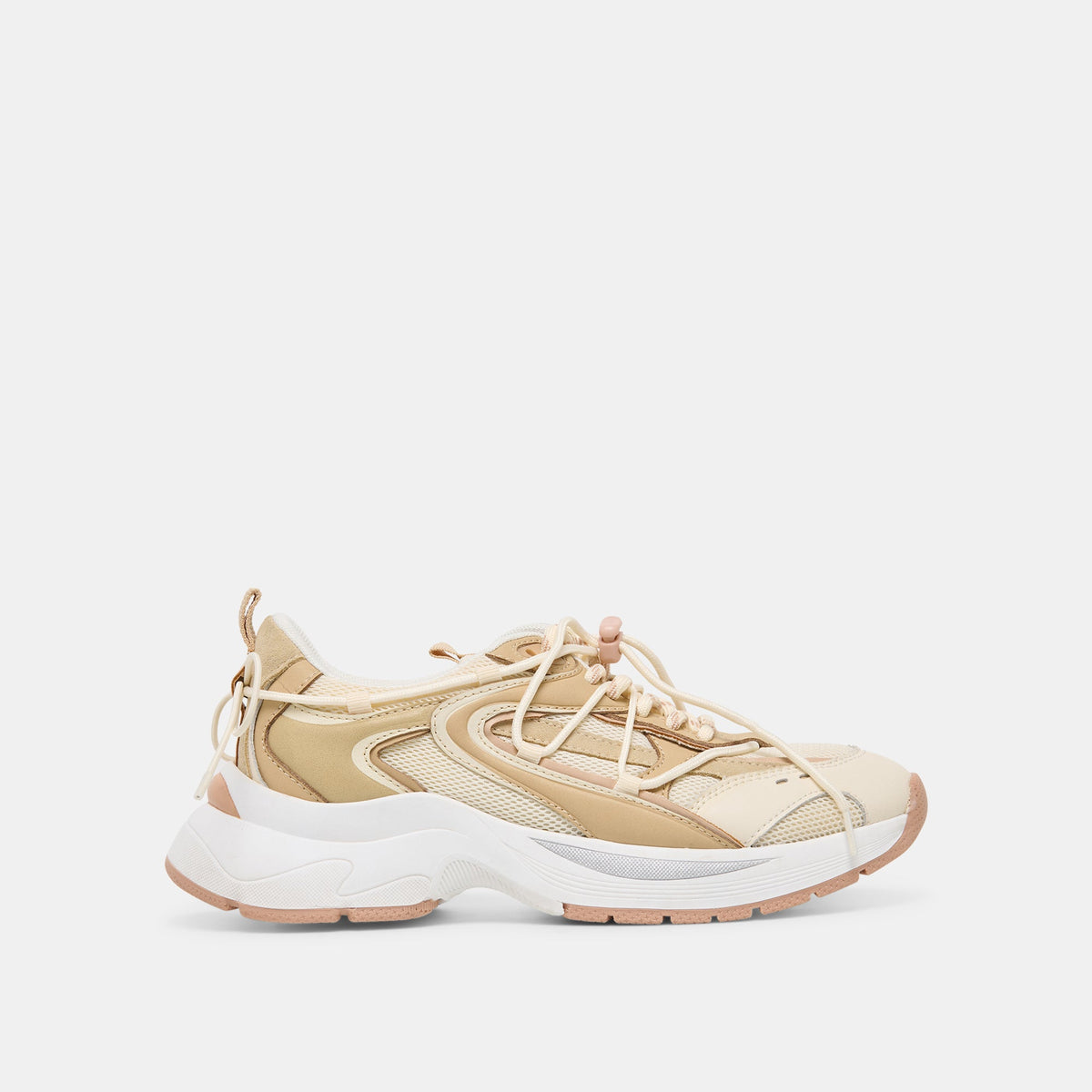Selmar Off White Leather Sneakers / Dolce Vita