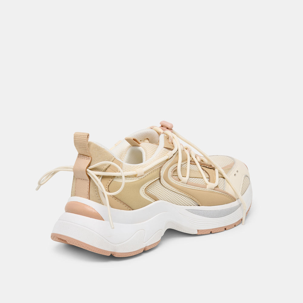 Selmar Off White Leather Sneakers / Dolce Vita
