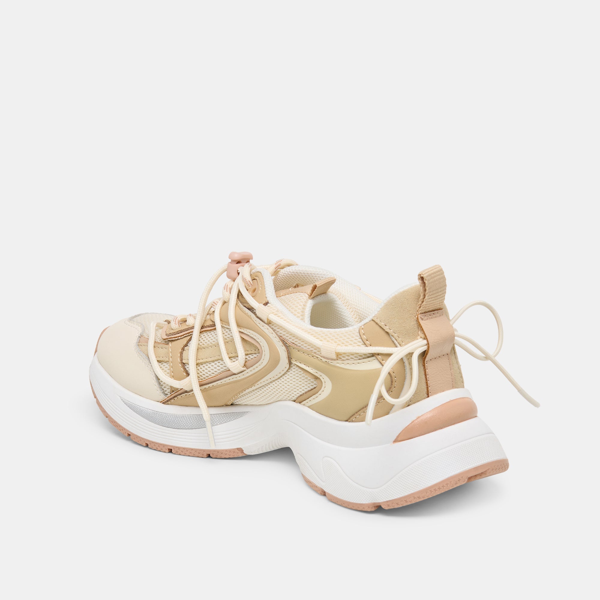 Selmar Off White Leather Sneakers / Dolce Vita