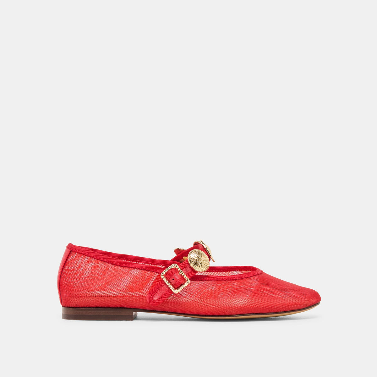 Relan Mesh Chili Mesh Ballet Flats / Dolce Vita
