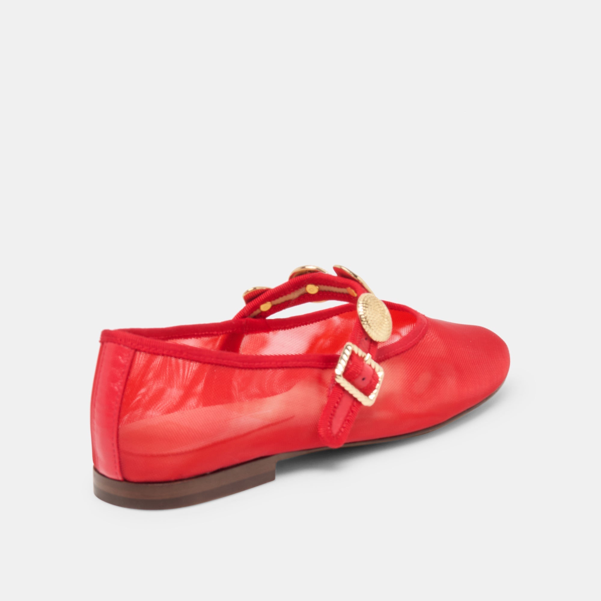 Relan Mesh Chili Mesh Ballet Flats / Dolce Vita