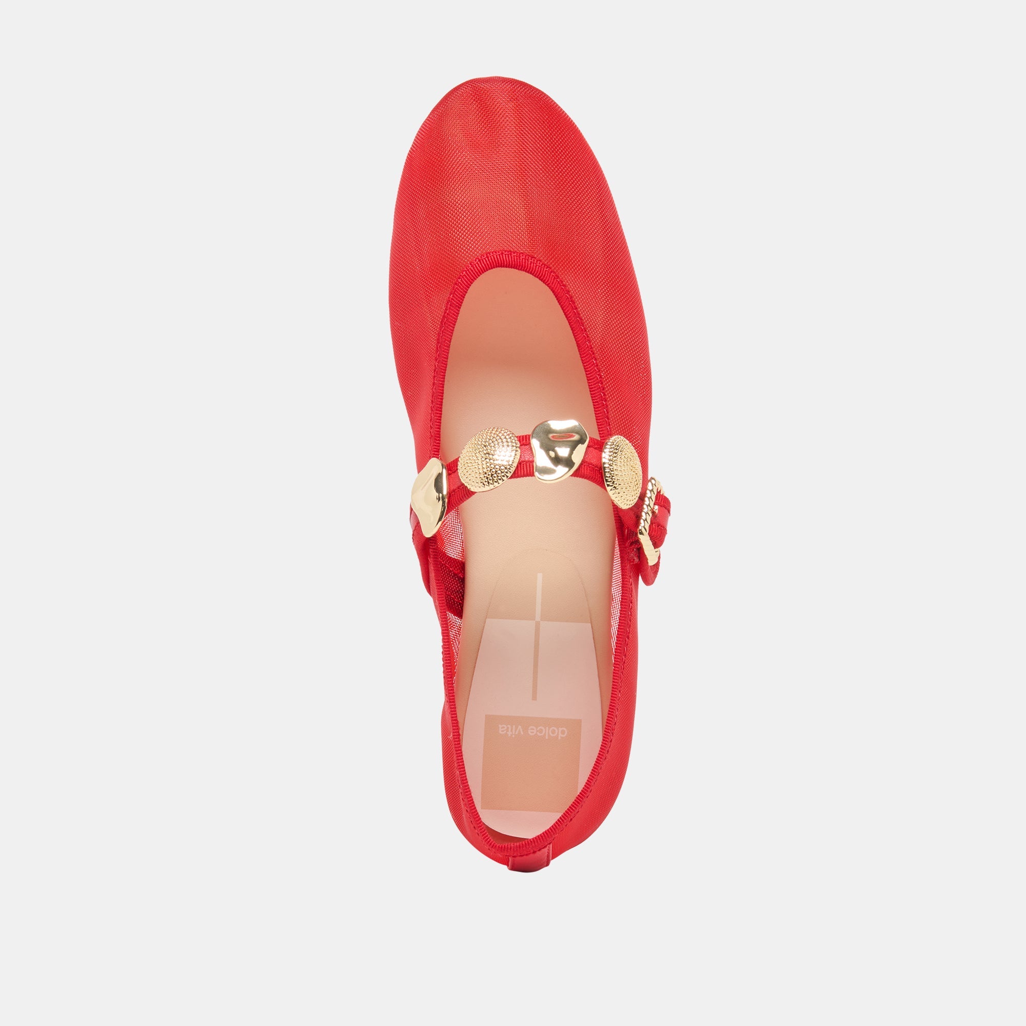 Relan Mesh Chili Mesh Ballet Flats / Dolce Vita