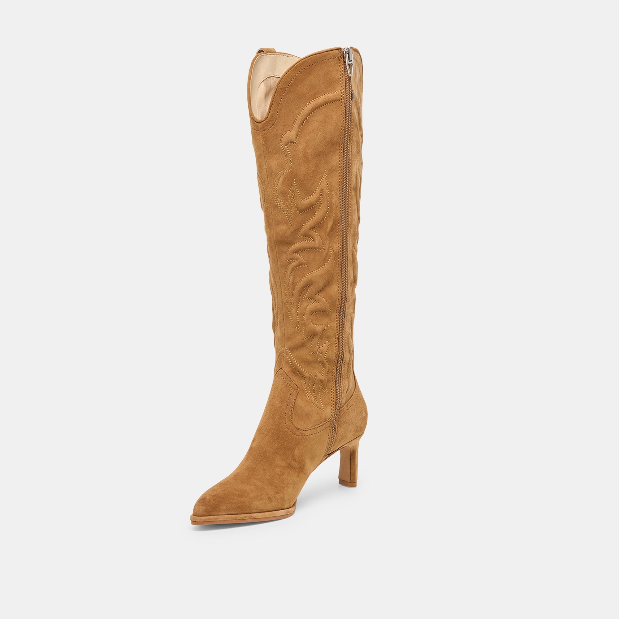 Alisa Lt Brown Suede Boots / Dolce Vita