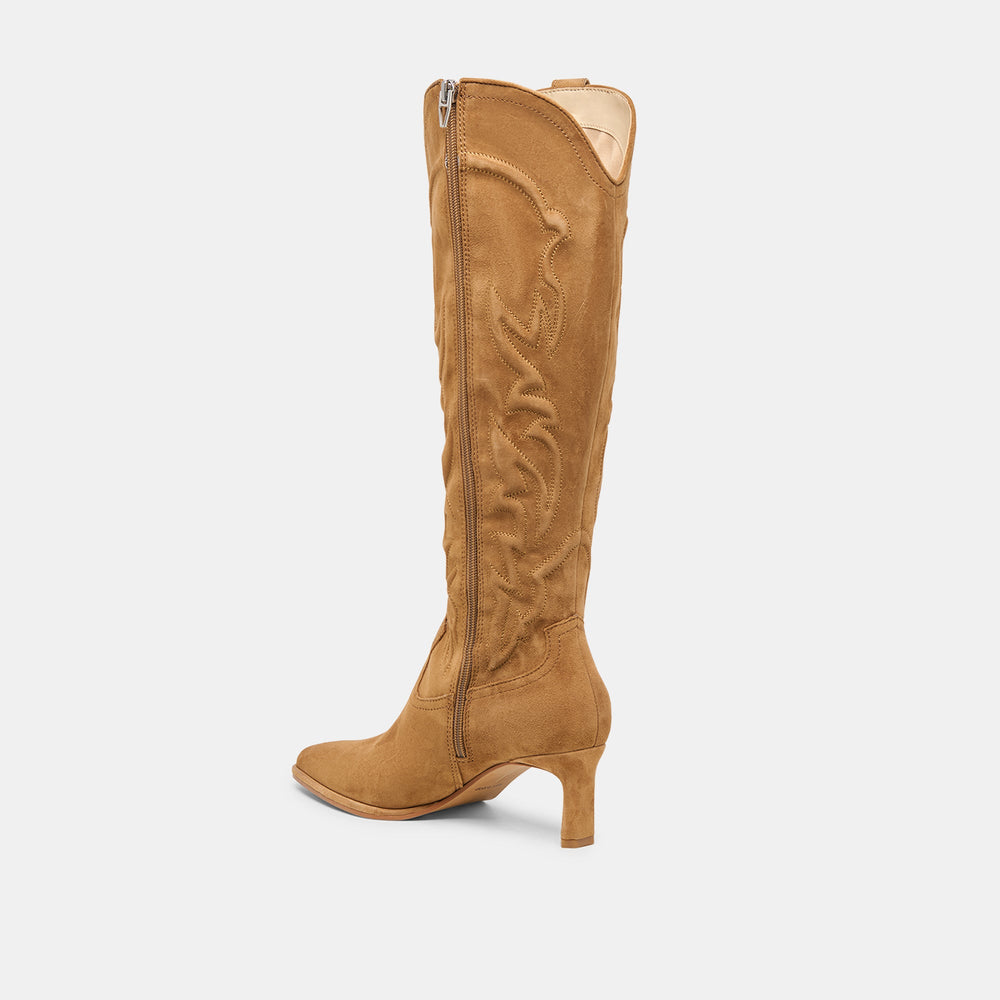 Alisa Lt Brown Suede Boots / Dolce Vita