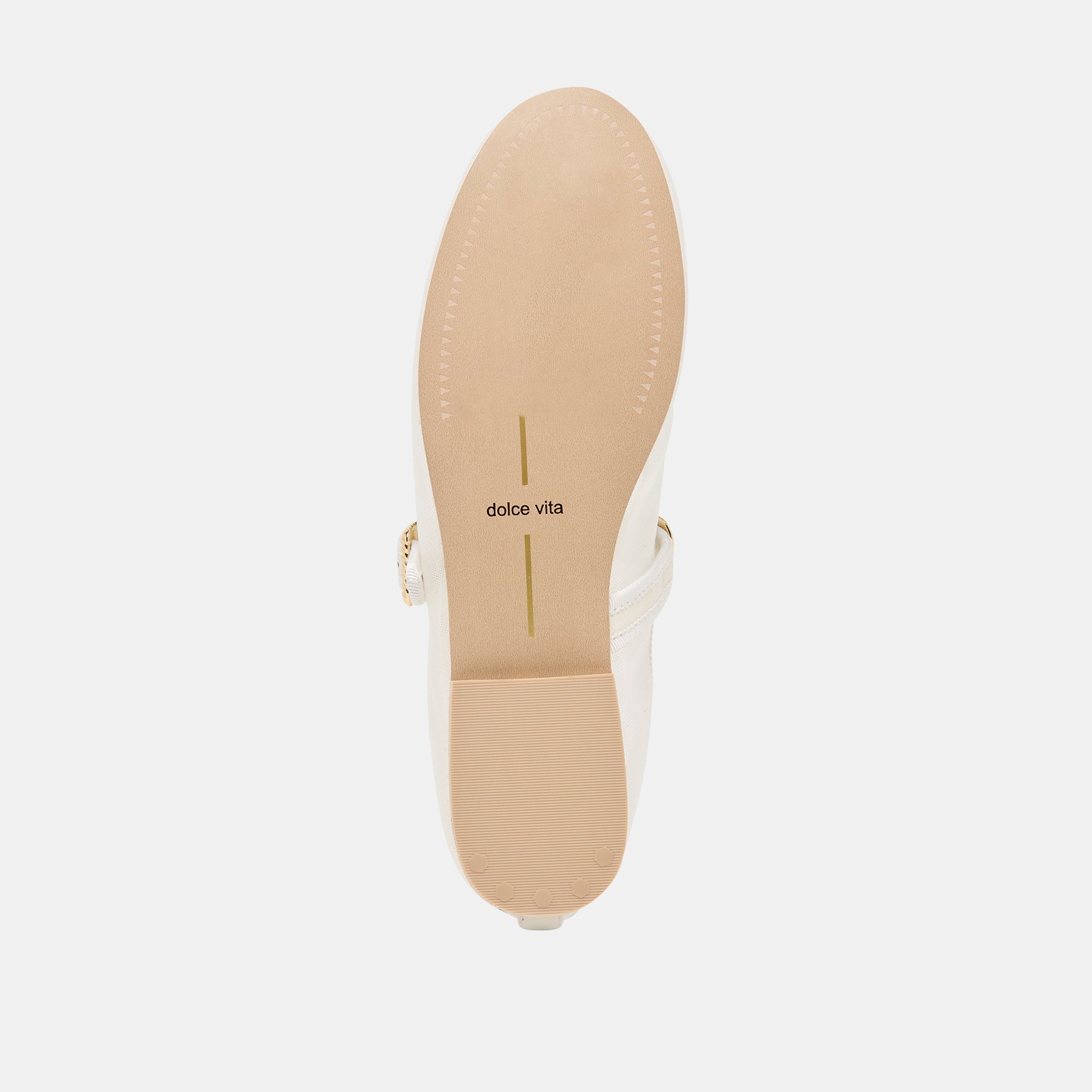 Relan Mesh White Mesh Ballet Flats / Dolce Vita