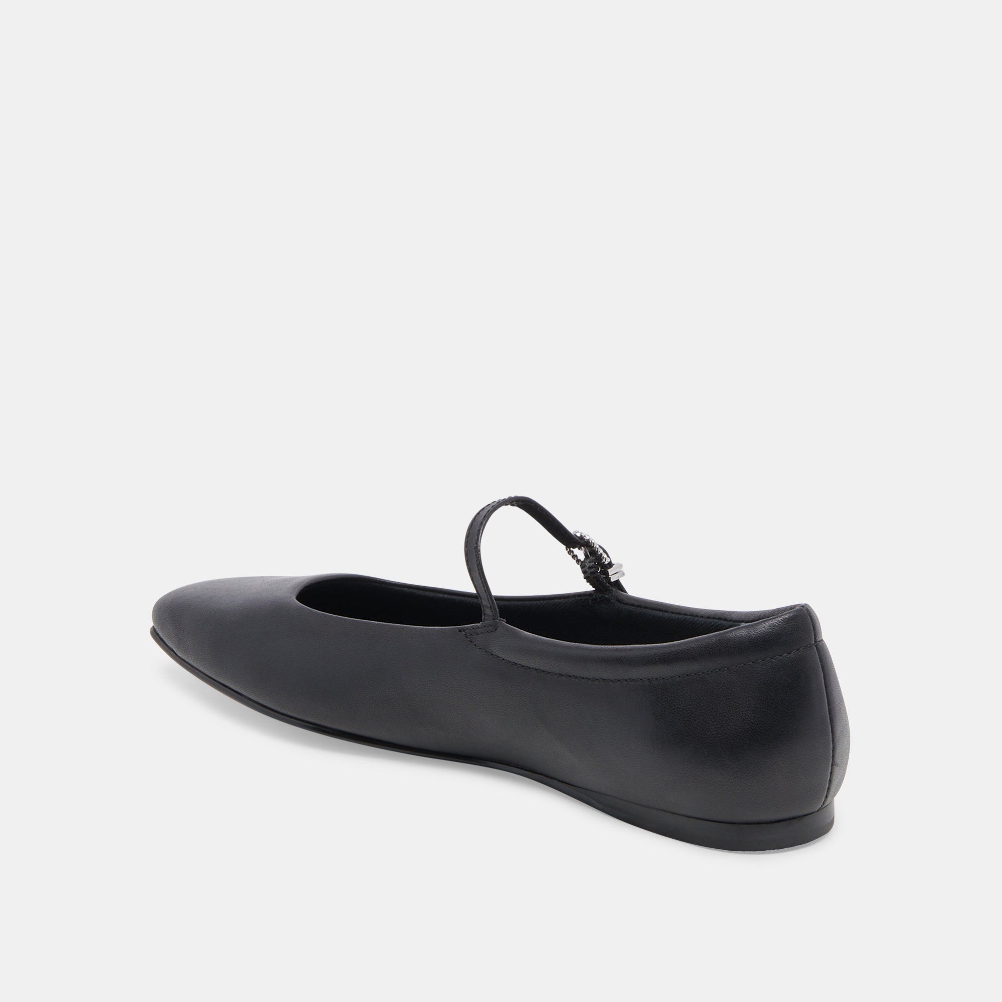 Reyes Wide Ballet Flats Black Leather | Leather Ballet Flats
 – Dolce Vita / Dolce Vita