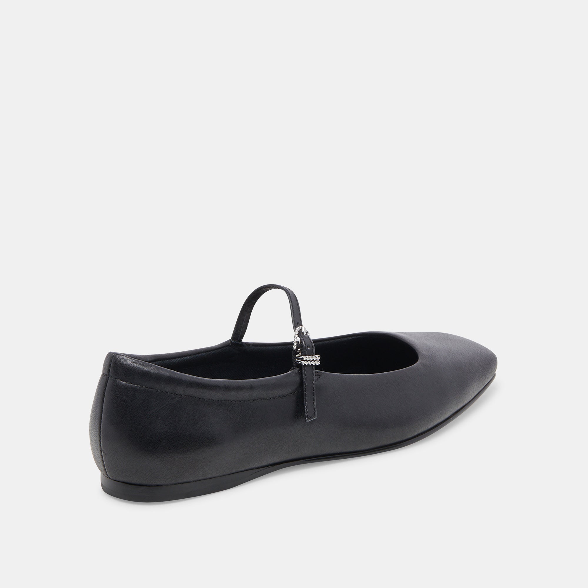 Reyes Wide Ballet Flats Black Leather | Leather Ballet Flats
 – Dolce Vita / Dolce Vita