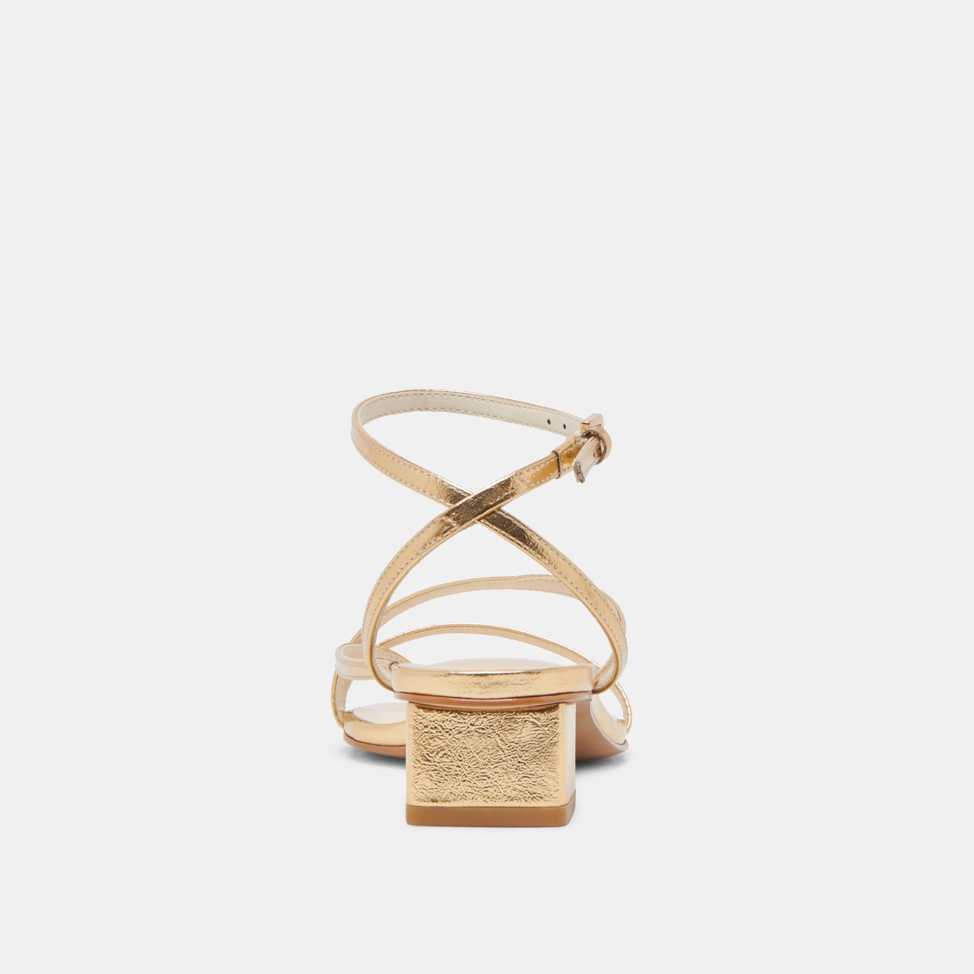 Karlos Wide Gold Metallic Stella Sandals / Dolce Vita