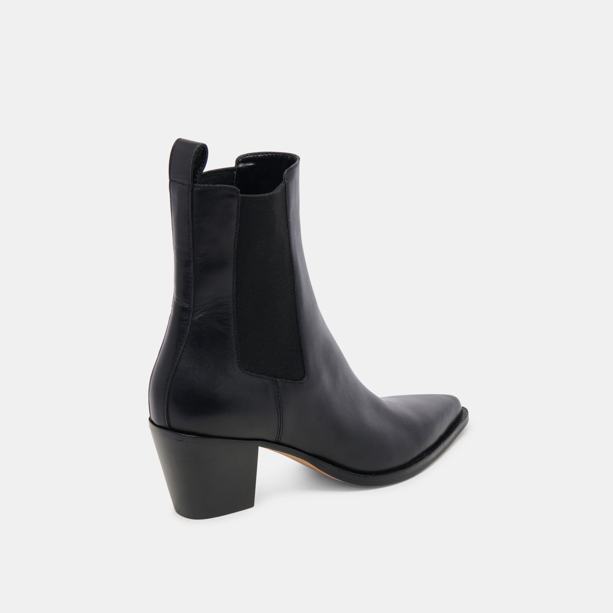 SHADIE H2O WIDE BOOTIES BLACK LEATHER
 – Dolce Vita / Dolce Vita