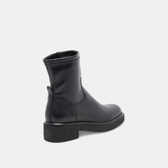 Simaya H2O Wide Black Leather Boots / Dolce Vita