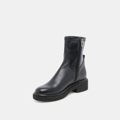 Simaya H2O Wide Black Leather Boots / Dolce Vita