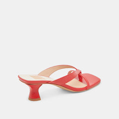 BREVEL WIDE HEELS CHILI LEATHER
 – Dolce Vita / Dolce Vita