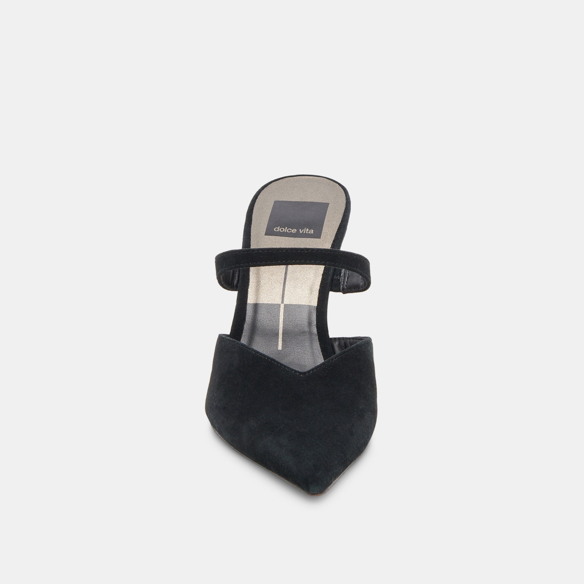 KANIKA WIDE HEELS ONYX SUEDE
 – Dolce Vita / Dolce Vita