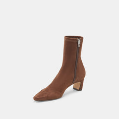 Anika Wide Dk Brown Stella Suede Boots / Dolce Vita