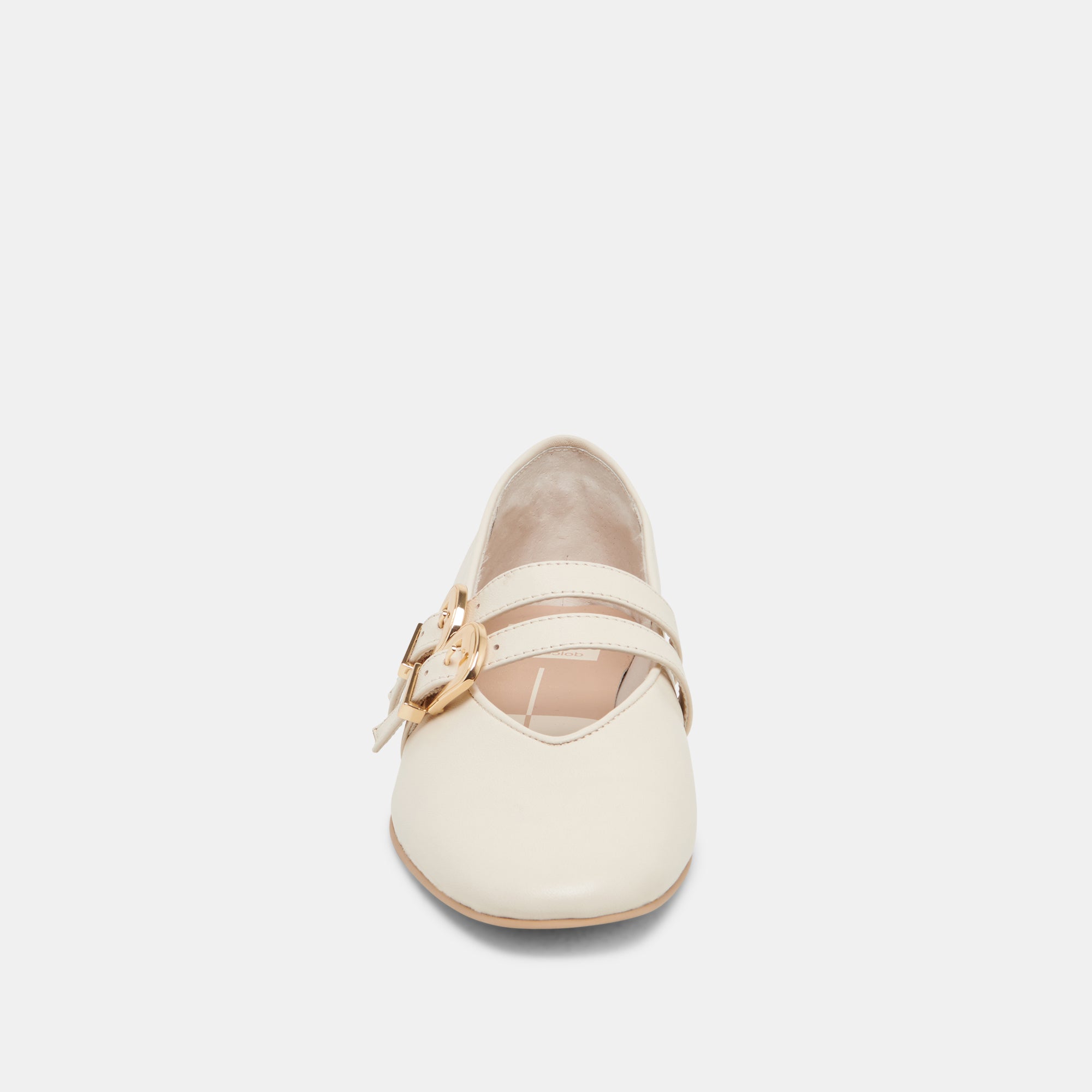 BAYLEE WIDE BALLET FLATS IVORY LEATHER
 – Dolce Vita / Dolce Vita