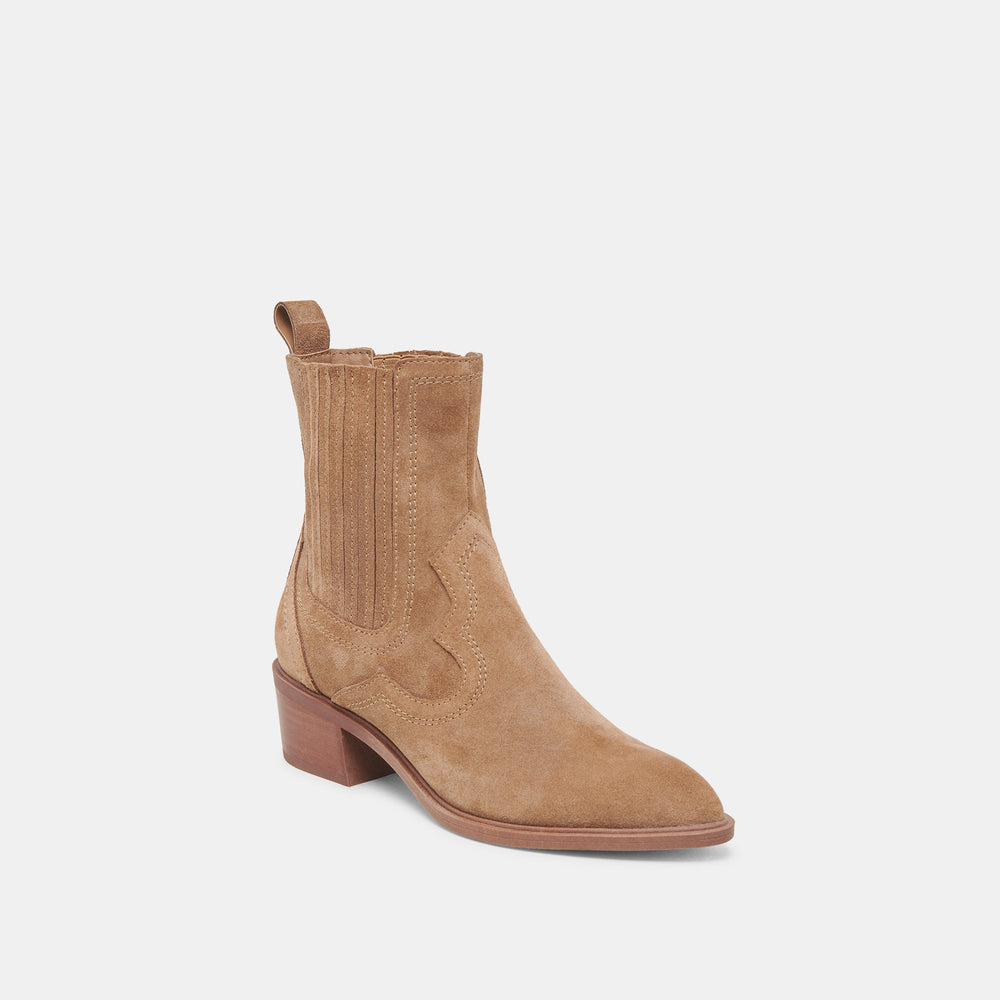 BRYLEE H2O WIDE BOOTIES MUSHROOM SUEDE
 – Dolce Vita / Dolce Vita
