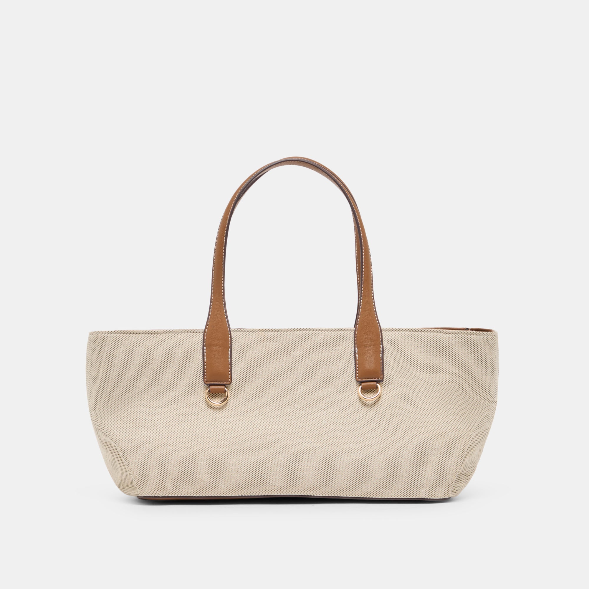 CLARINA Natural Canvas Shoulder Bag / Dolce Vita