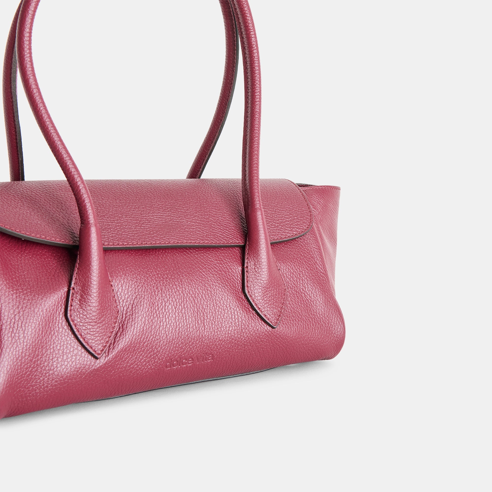 IRENE SHOULDER BAG BORDEAUX LEATHER
 – Dolce Vita / Dolce Vita