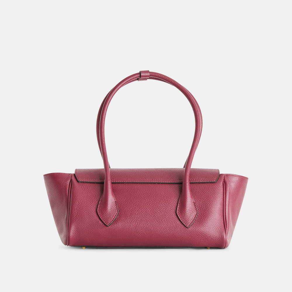 IRENE SHOULDER BAG BORDEAUX LEATHER
 – Dolce Vita / Dolce Vita