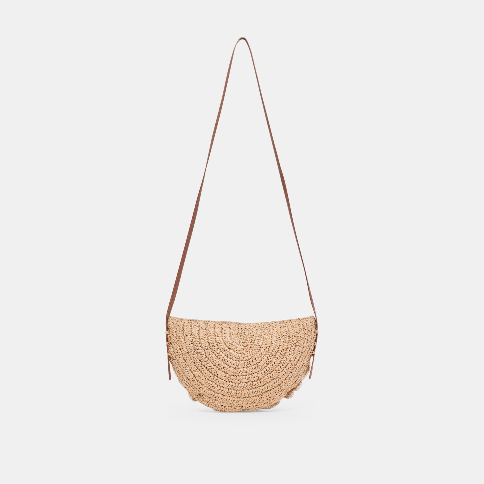 Atrani Natural Raffia Crossbody / Dolce Vita