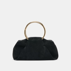 Channing Black Suede Handbag / Dolce Vita