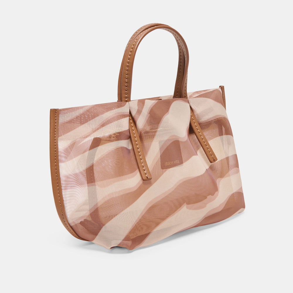 Selene Zebra Mesh Handbag / Dolce Vita