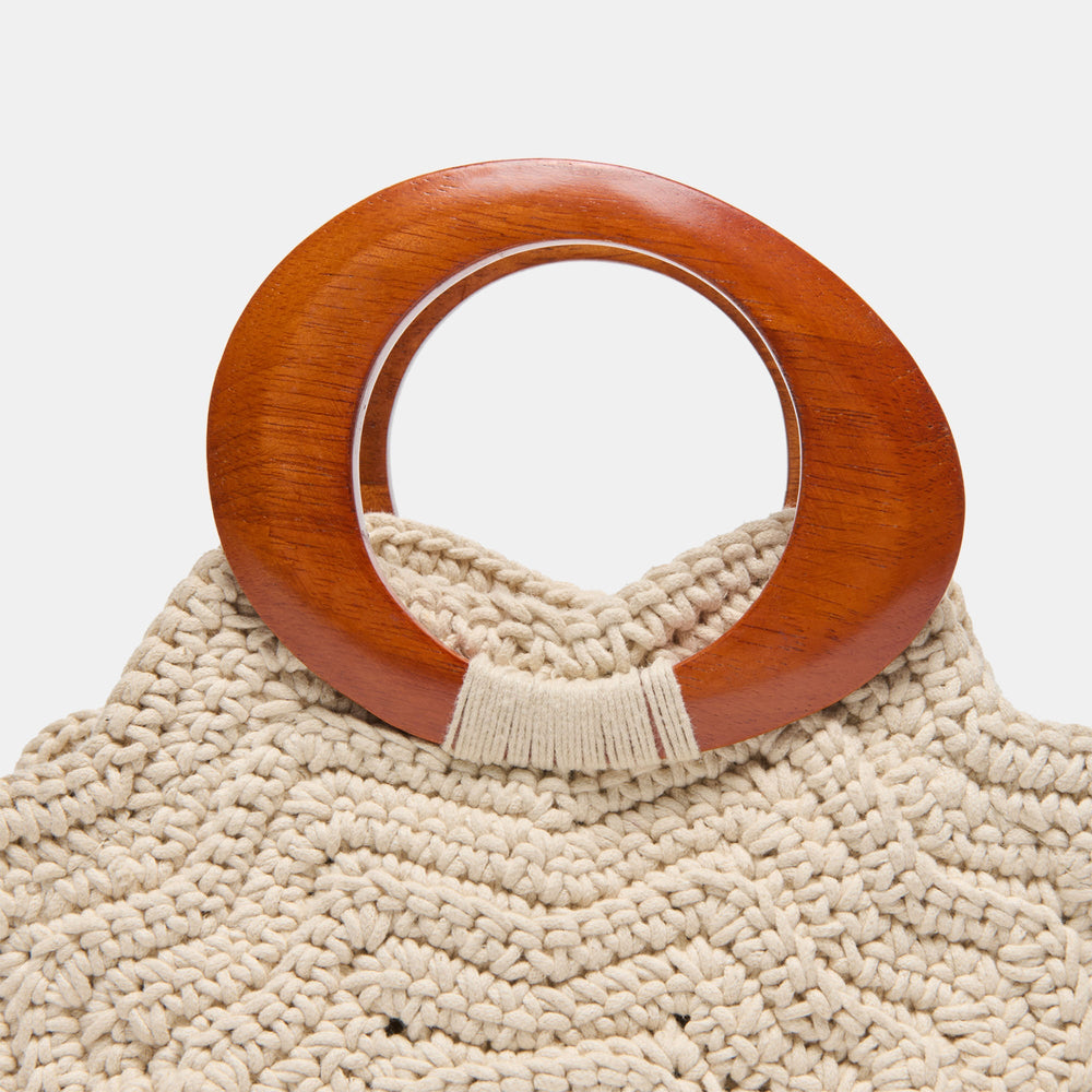 MAREN HANDBAG IVORY CROCHET
 – Dolce Vita / Dolce Vita