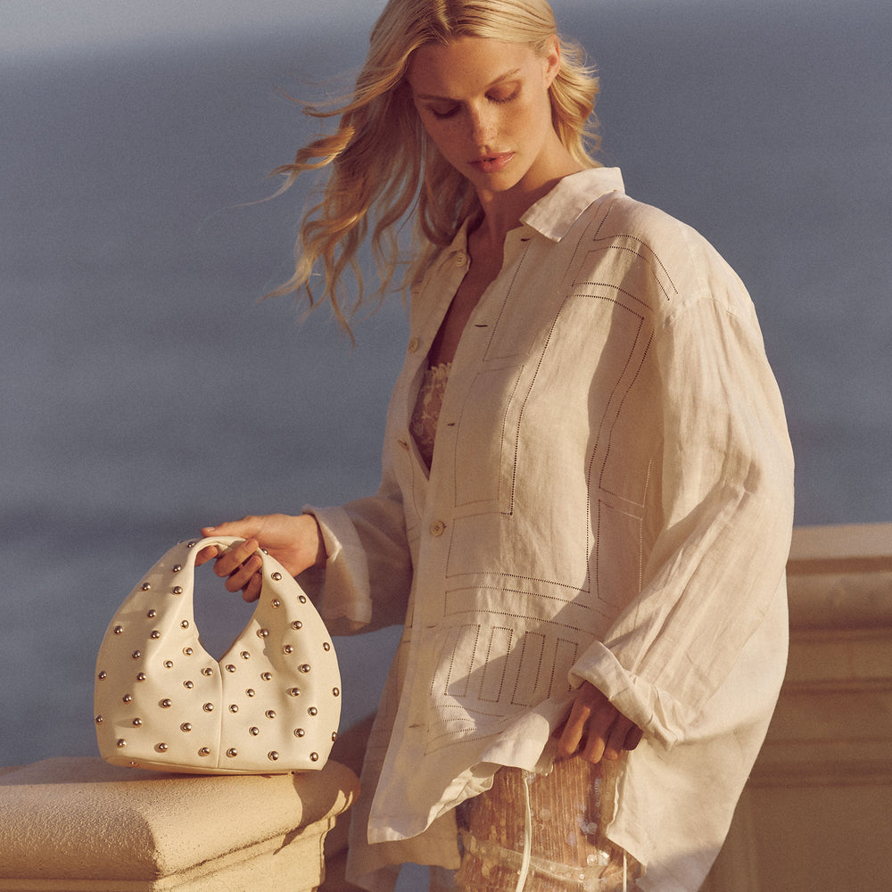 Dahlia Cream Stella Handbag / Dolce Vita