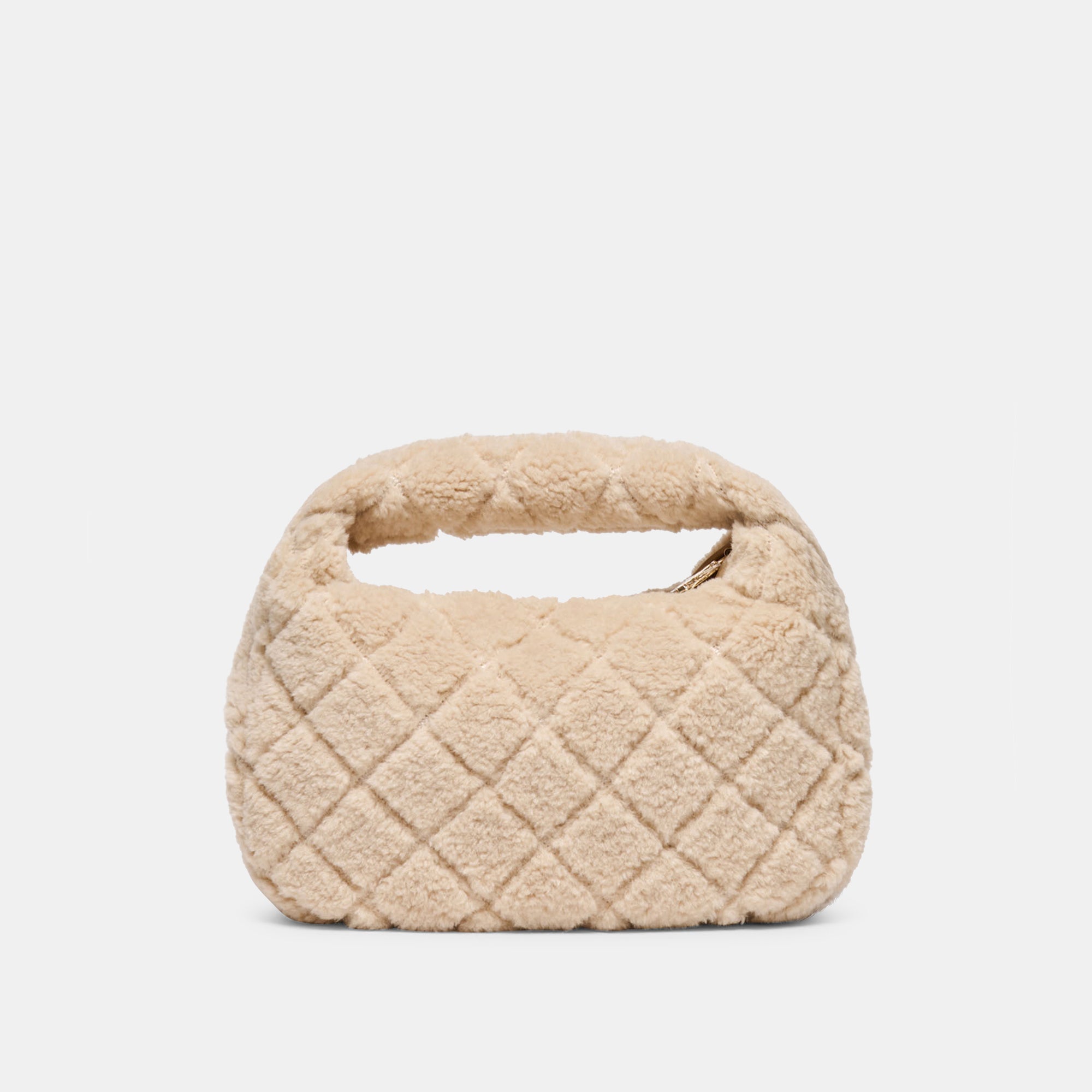 Frankie Natural Plush Handbag / Dolce Vita