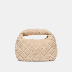 Frankie Natural Plush Handbag / Dolce Vita