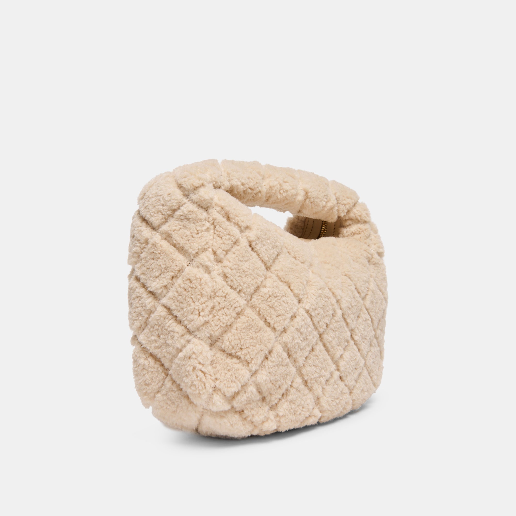 Frankie Natural Plush Handbag / Dolce Vita