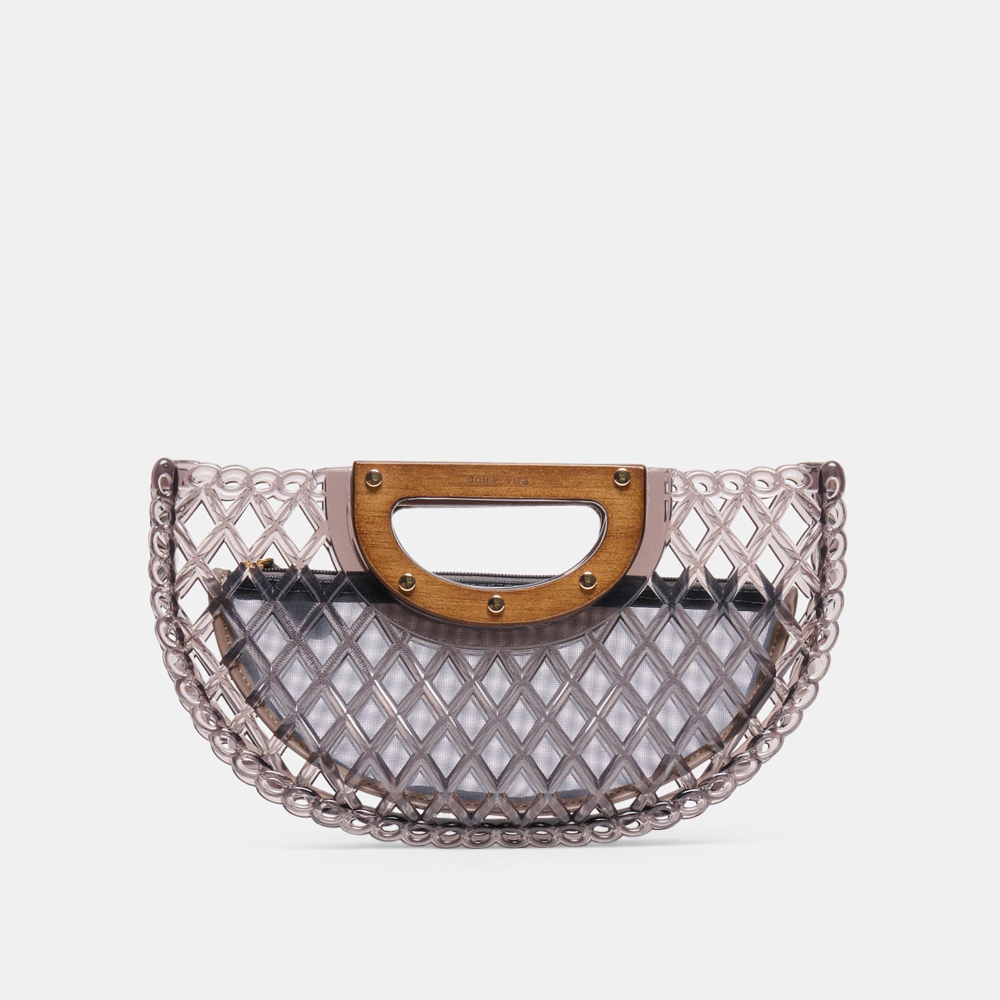 Solandra Smoke Jelly Clutch / Dolce Vita