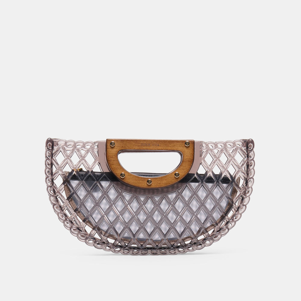 Solandra Smoke Jelly Clutch / Dolce Vita