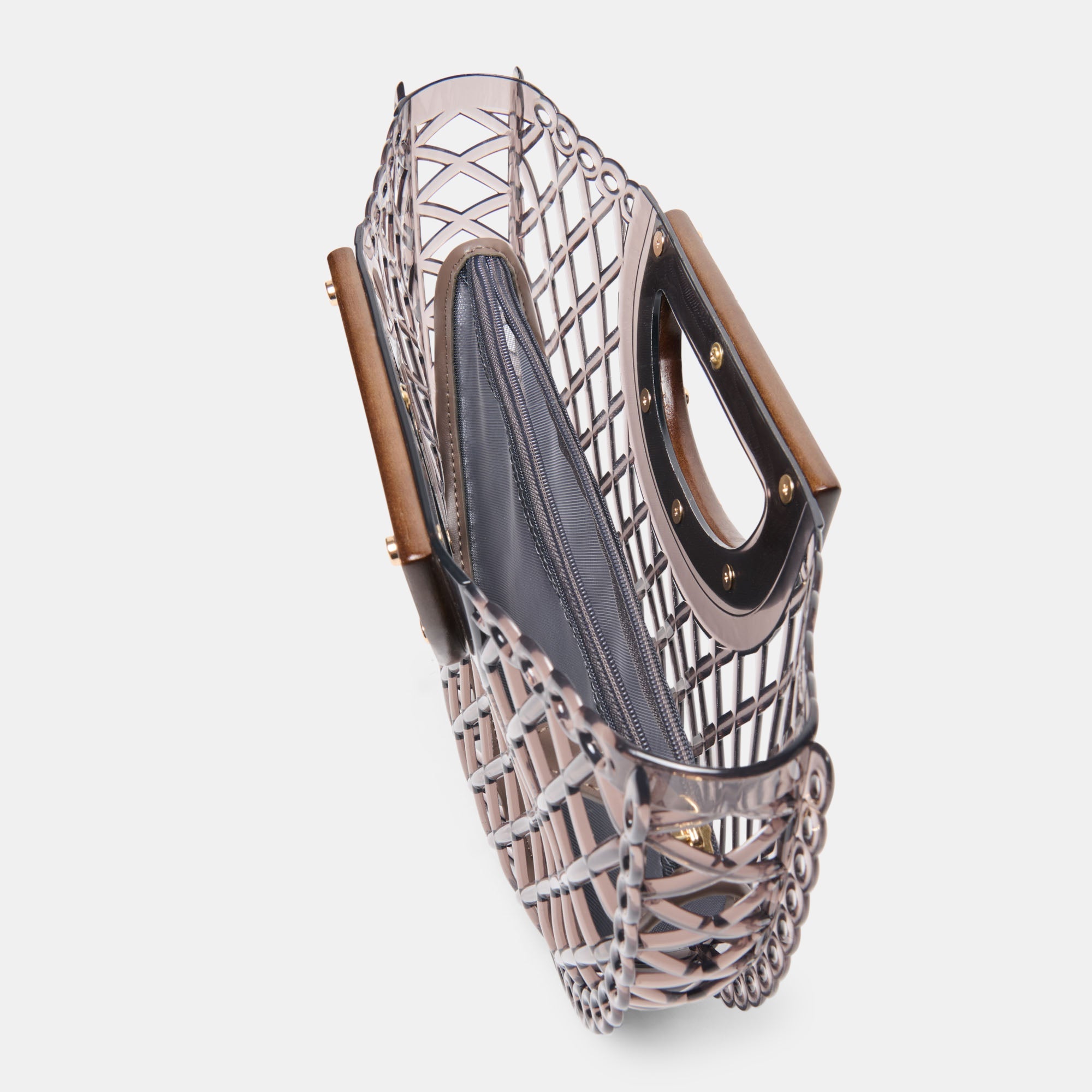 Solandra Smoke Jelly Clutch / Dolce Vita