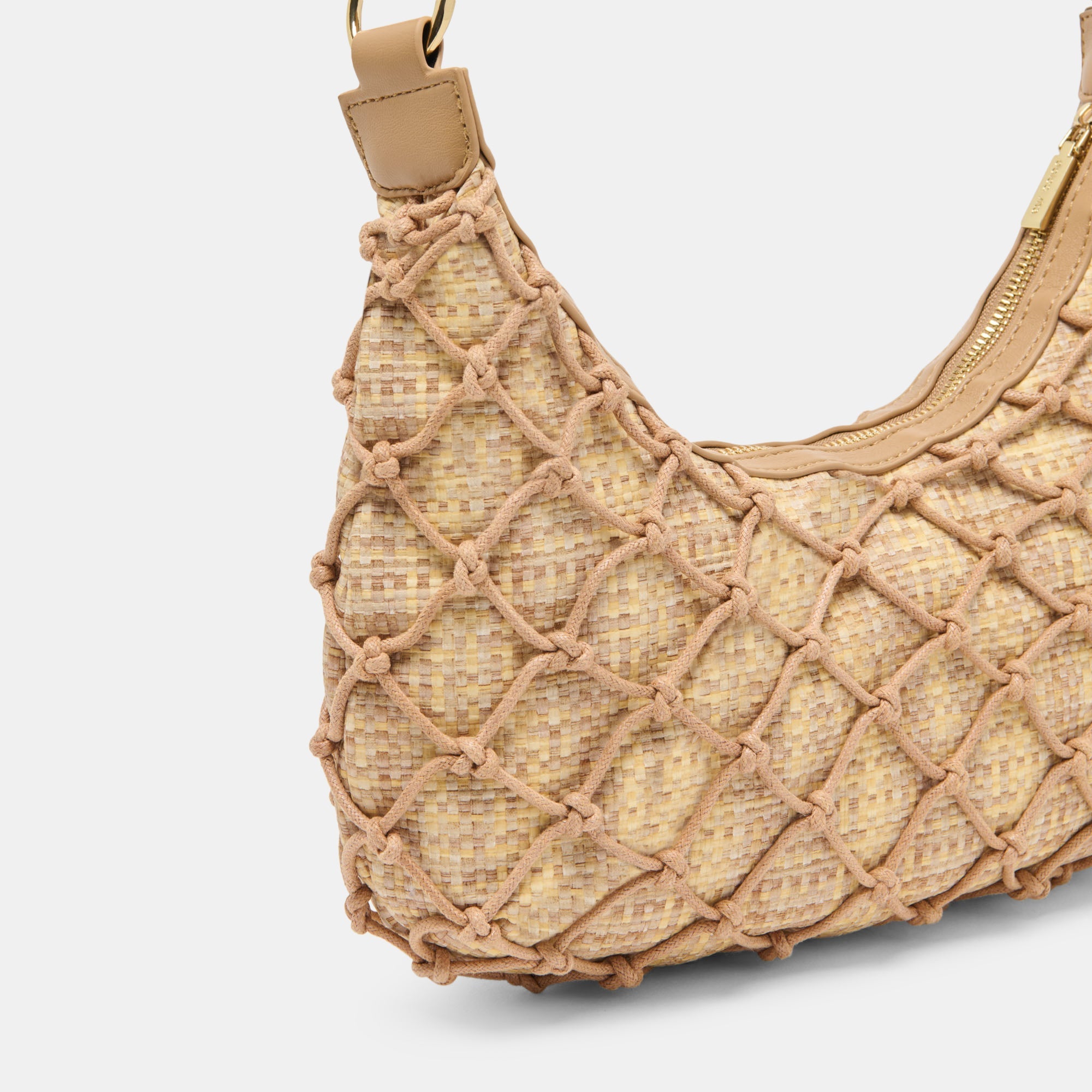 POSITANO SHOULDER BAG NATURAL RAFFIA
 – Dolce Vita / Dolce Vita