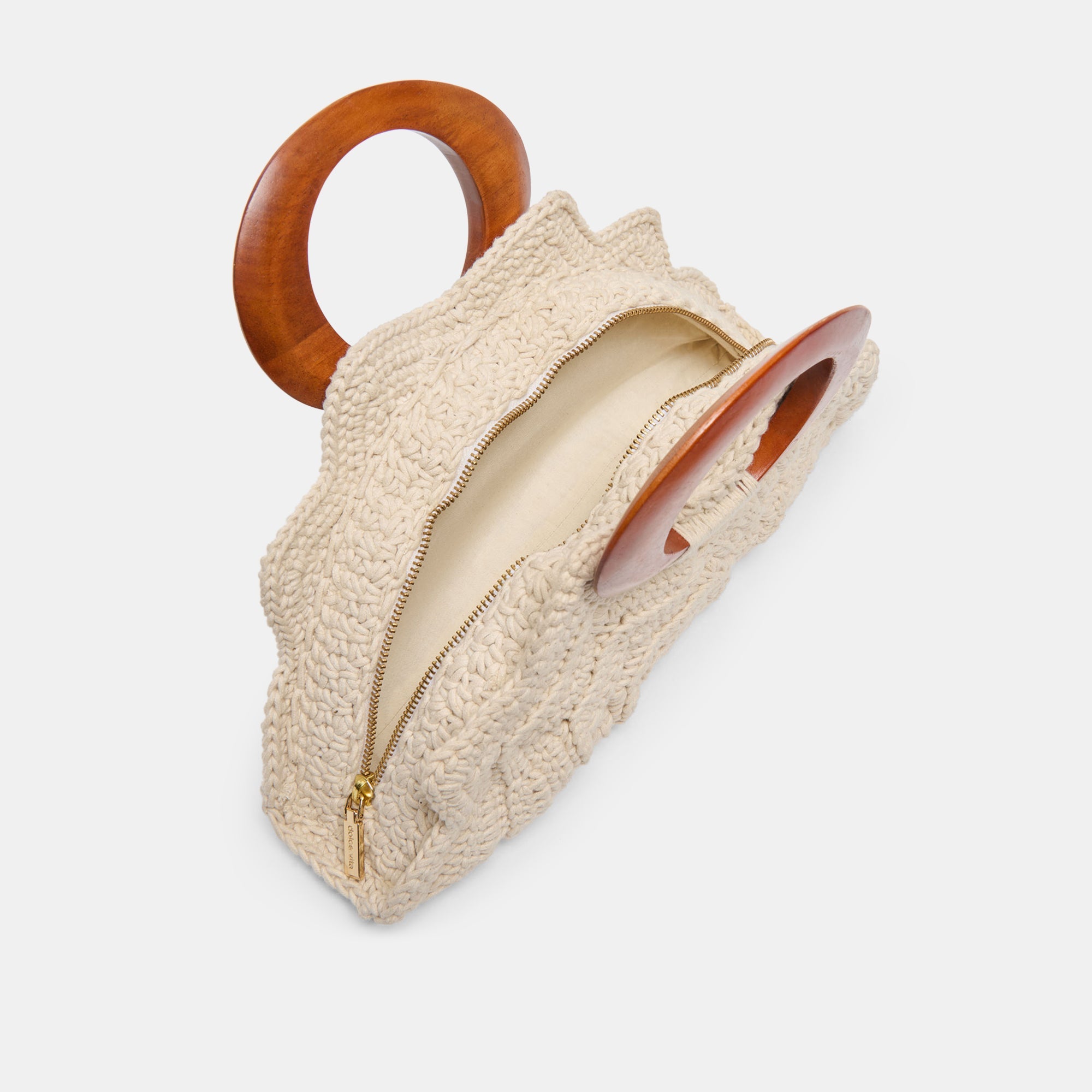 MAREN HANDBAG IVORY CROCHET
 – Dolce Vita / Dolce Vita
