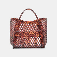 TOAST Tortoise Stella Jelly Top-Handle Handbag / Dolce Vita